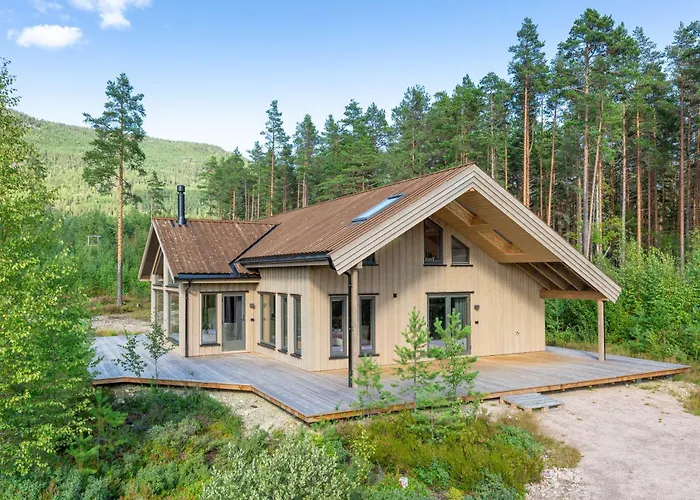 Holiday home Det Kosekroken - Nordic Style By The Fjord Vradal
